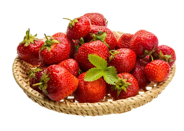 Strawberry in the bowl — Stock Photo, Image