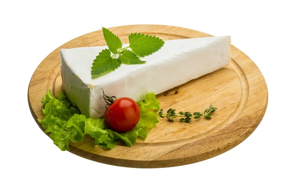 Brie cheese with thyme — Stock Photo, Image