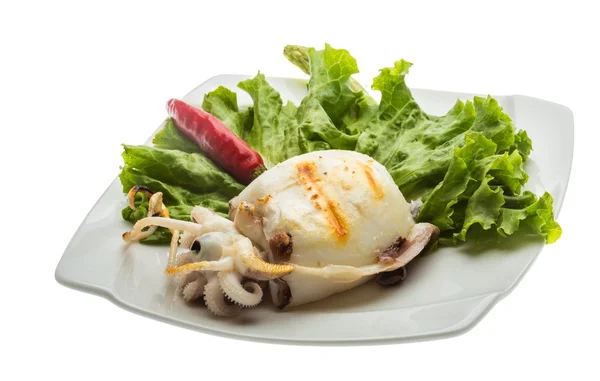 Grillad bläckfisk — Stockfoto