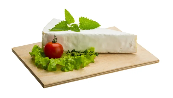 Brie cheese with thyme — Stock Photo, Image