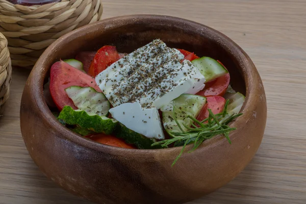 Greek salad — Stock Photo, Image