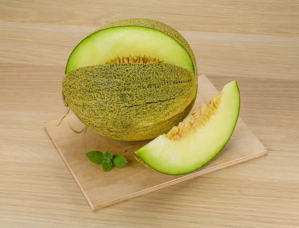 Melone affettato — Foto Stock