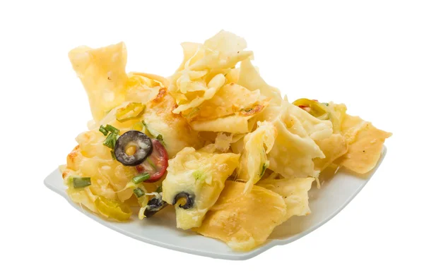 Čerstvé nachos — Stock fotografie