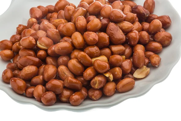 Gebratene Erdnüsse — Stockfoto