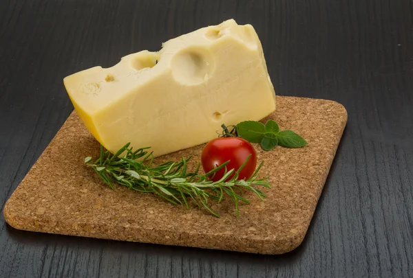 Queso de Maasdam — Foto de Stock