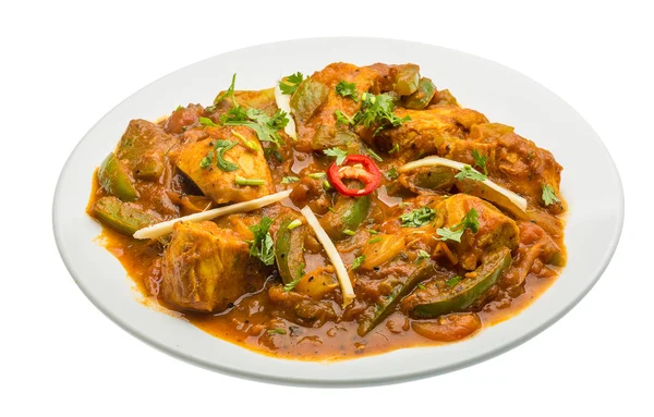 Chicken Jhalfrazi — Stock Photo, Image