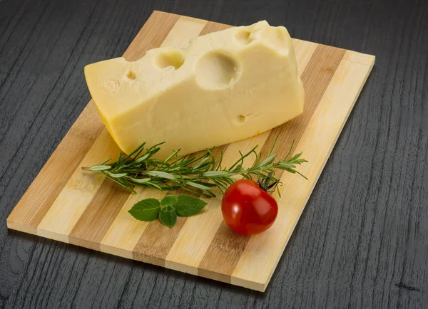 Maasdam cheese — Stock Photo, Image