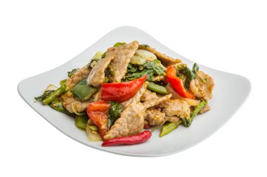 sebze soslu domuz eti