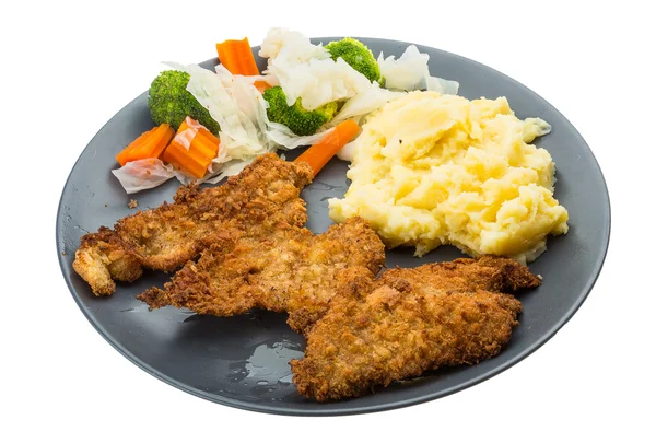 Schnitzel Ordförande — Stockfoto