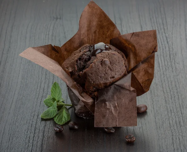 Choklad muffin — Stockfoto