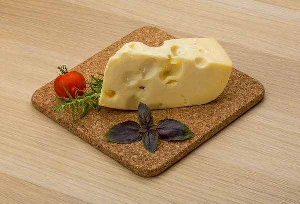 Queso de Maasdam — Foto de Stock