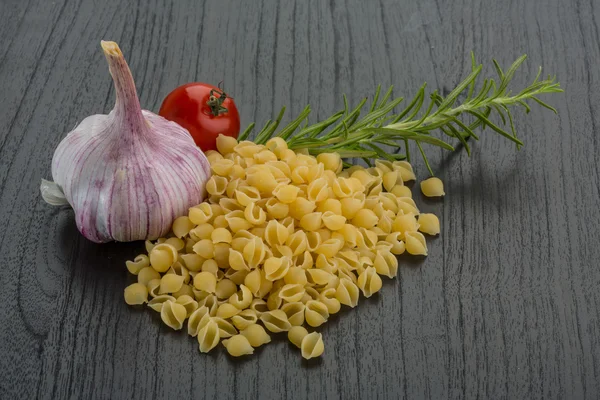 Skallpasta – stockfoto