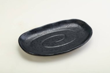 Mutfak için boş renk tabağı izole edildi