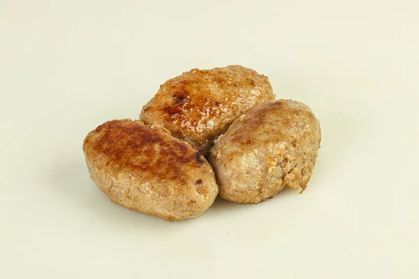 Zelfgemaakte Geroosterde Kotelet Met Gehakt Vlees — Stockfoto