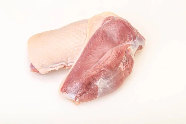 Raw Duck Breast Fillet Cooking — Stock Photo, Image