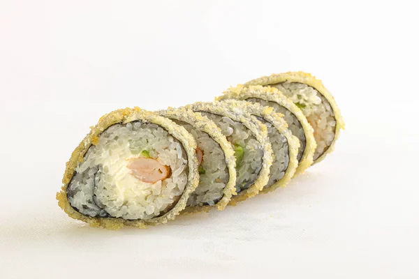 日本料理 魚と天ぷらロール — ストック写真
