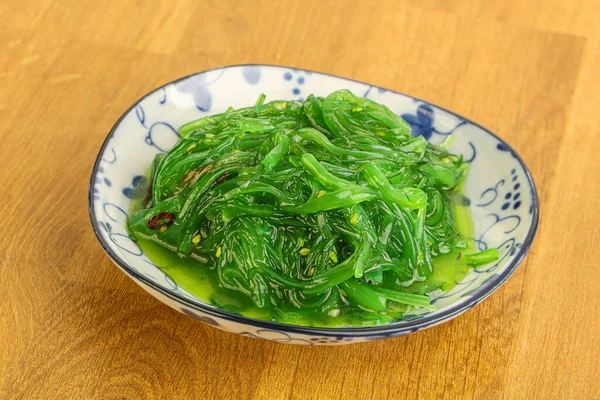 Ensalada Algas Marinas Vegetarianas Tradicionales Japonesas Chukka — Foto de Stock