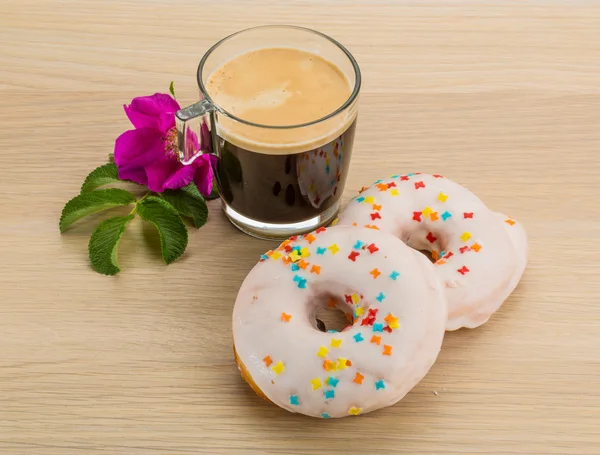 Glazed donuts — Stock Photo, Image