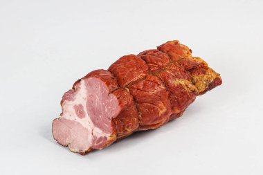 Atıştırmalık olarak nefis füme domuz eti.