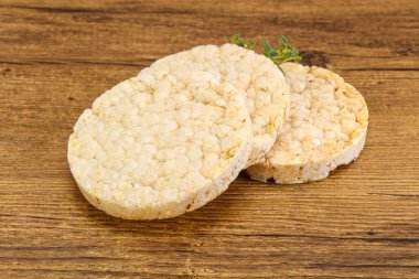 Vejetaryen için diyet çıtır ekmek yığını