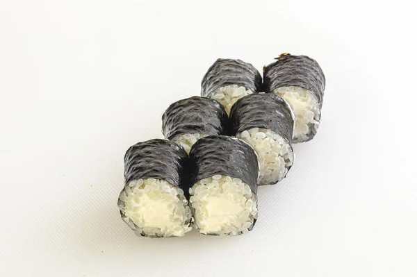 日本の伝統的なロール巻きソフトチーズ — ストック写真
