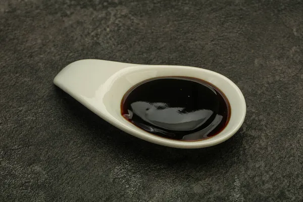 Asian Cuisine Traditional Oyster Sauce Bowl — Stock Photo, Image