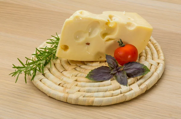 Queso de Maasdam — Foto de Stock