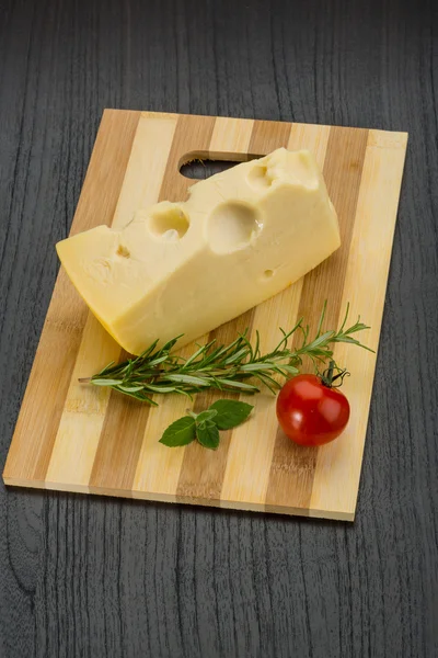 Queso de Maasdam — Foto de Stock