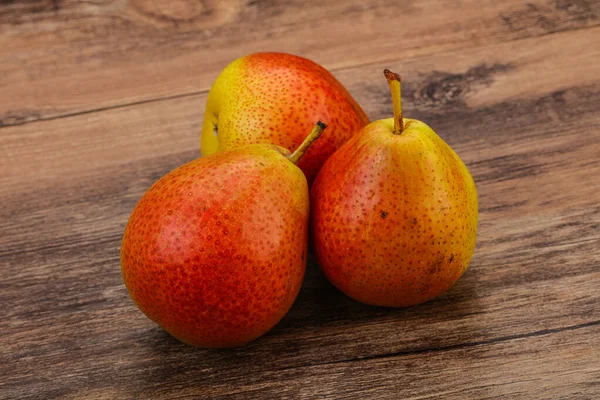 Doce Saboroso Fruta Truta Pera Madura — Fotografia de Stock