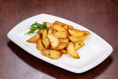 Fırında patates çerezi.