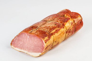 Atıştırmalık olarak nefis füme domuz eti.