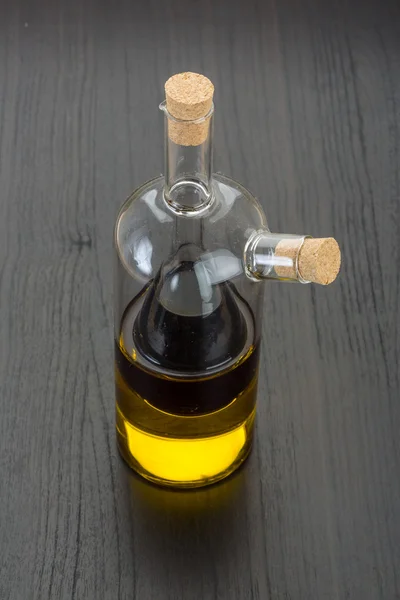 Olie en azijn — Stockfoto