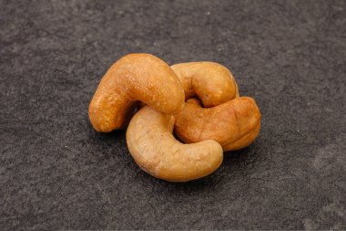 Doğal organik kaju fıstığı yığını.