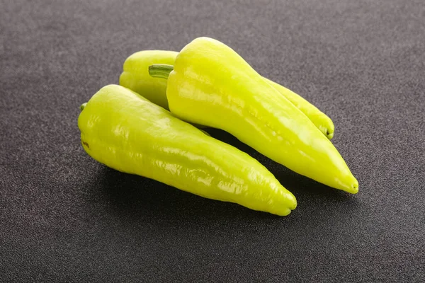 Vegetarische Küche Grüne Reife Frische Paprika — Stockfoto