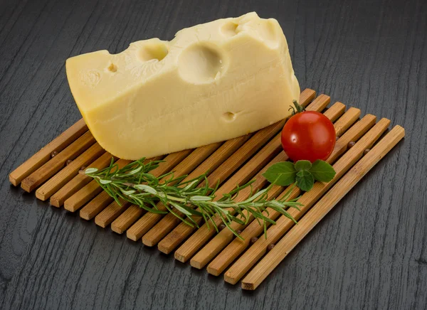 Maasdam cheese — Stock Photo, Image