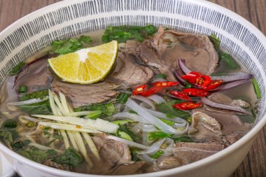 Vietnam mutfağı - Sığır etli Pho Bo çorbası