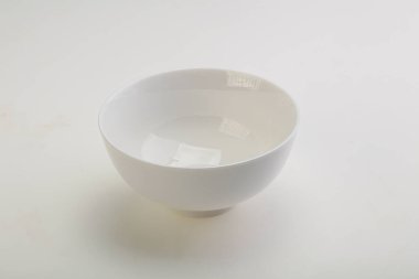 İzole edilmiş servis için beyaz leke kasesi