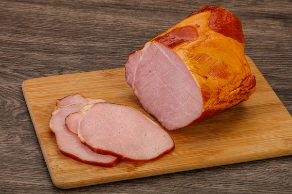 Baharatlı ve otlu füme domuz aslanı.