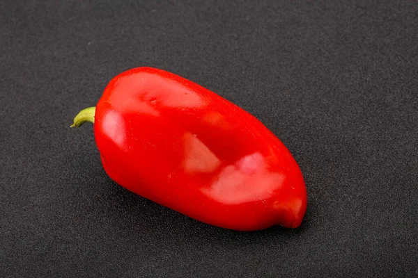 Dulce Pimiento Rojo Búlgaro Aislado — Foto de Stock