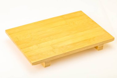 Mutfak eşyaları için bambu ahşap tahta.