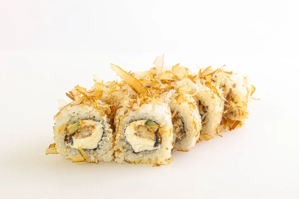 Japanese Tradtional Roll Eel Nori Rice — Stock Photo, Image