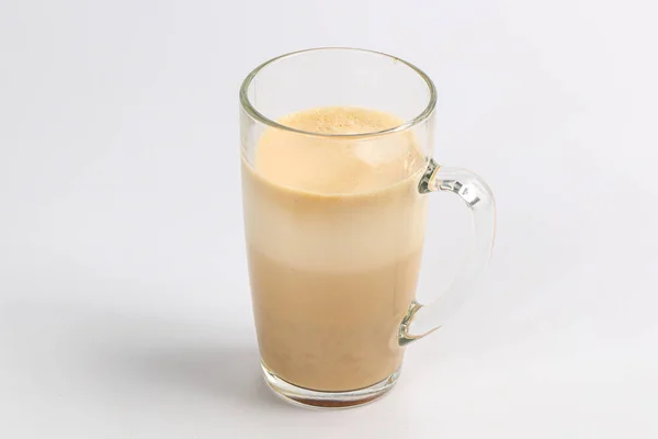 Café Latte Caliente Dulce Con Leche —  Fotos de Stock