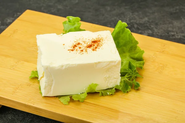 Greek Traditional Soft Feta Dairy Cheese — Stock Photo, Image