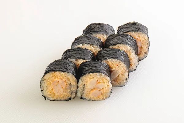 Japanese Traditional Roll Prawn Nori — Stock Photo, Image