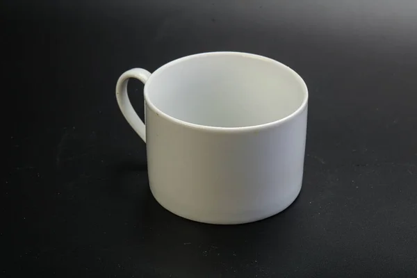Пустой Стакан Чая Кофе Изолированы — стоковое фото