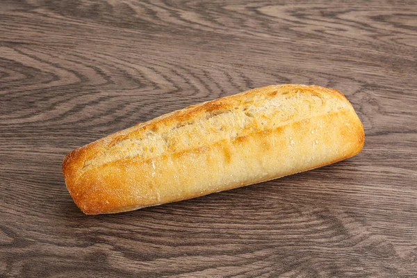 Pão Pão Crosta Para Lanche Isolado — Fotografia de Stock