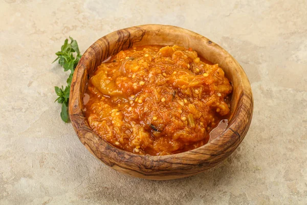 Kafkas Mutfağı Mangal Salatası Izgara Sebze — Stok fotoğraf