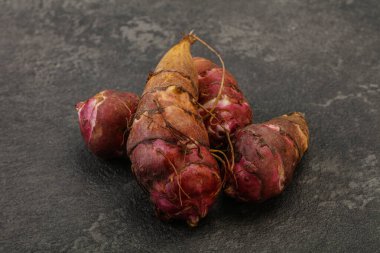 Vegan suisine - Çiğ top inambur kökü veya Kudüs enginarı