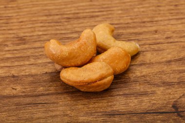 Doğal organik kaju fıstığı yığını.