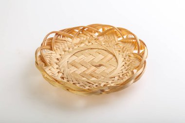 Mutfak için doğal hasır sofra takımı